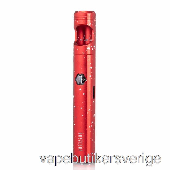 Vape Sverige Dazzleaf Handii Vv 510 Thread Battery Red Splatter